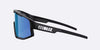 LUNETTE BLIZ FUSION MATT BLACK SMOKE BLUE MIRR 2360