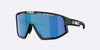 LUNETTE BLIZ FUSION MATT BLACK SMOKE BLUE MIRR 2360