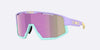 LUNETTE BLIZ FUSION MATT PASTEL PURPLEYELLOW LOGO BROWN ROSE MIRR 5254