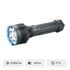 LAMPE OLIGHT X9R MARAUDER - GROSSE LAMPE TORCHE 25000 LUMENS LPE25