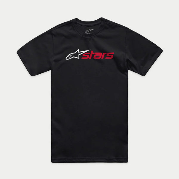 TEE SHIRT ALPINESTARS BLAZE 2.0 CSF TEE BLACK WHITE RED 1214 73108 1232