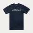 TEE SHIRT ALPINESTARS BLAZE 2.0 CSF TEE NAVY WHITE GREY 1214 73108 7038