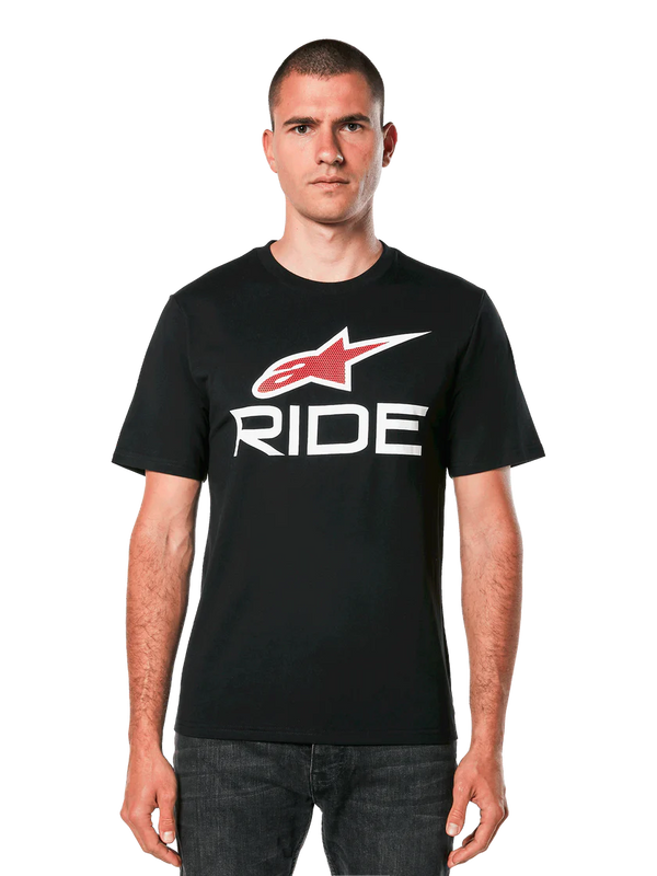 T-Shirt Ride 4.0 CSF TEE BLACK WHITE RED