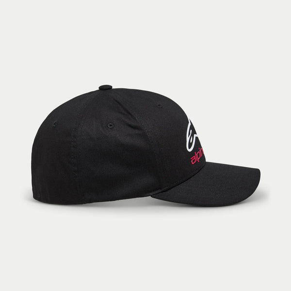 CASQUETTE ALPINESTARS ALWAYS 2.0 NOIR/BLANC/ROUGE 1214-81701 321