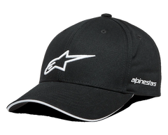 CASQUETTE ALPINESTARS ROSTRUM HAT BLACK WHITE