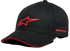 CASQUETTE ALPINESTARS ROSTRUM HAT BLACK RED