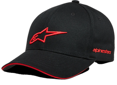 CASQUETTE ALPINESTARS ROSTRUM HAT BLACK RED