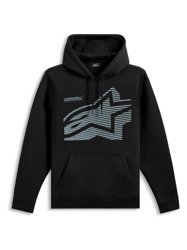 SWEAT-SHIRT A CAPUCHE ALPINESTARS FASTING BLACK 1235-51410 10 2k25