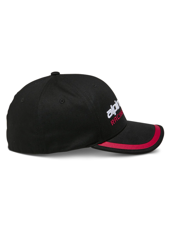 CASQUETTE ALPINESTARS INDENT BLACK RED alp25