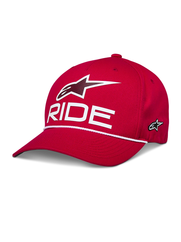 CASQUETTE ALPINESTARS RIDE  COMP  RED WHITE BLACK