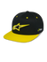 CASQUETTE ALPINESTARS THICKNESS BLACK HI VIS YELLOW