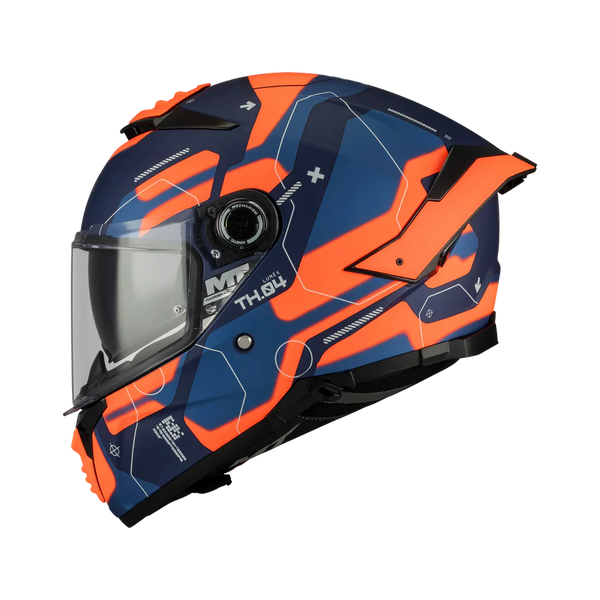 CASQUE MT HELMETS THUNDER 4 SV LUMEX C24 MATT + PINLOCK