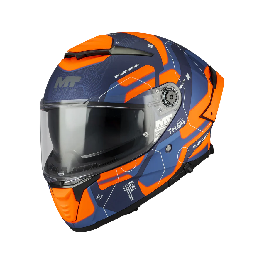 CASQUE MT HELMETS THUNDER 4 SV LUMEX C24 MATT + PINLOCK