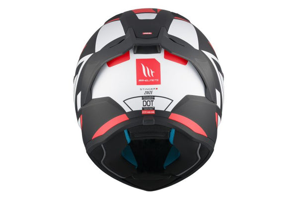 CASQUE MT HELMETS FF126 STINGER 2 ZIVZE B5 MATE combo RIDER PACK 5R LITE 2