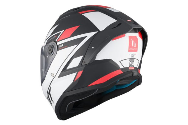 CASQUE MT HELMETS FF126 STINGER 2 ZIVZE B5 MATE