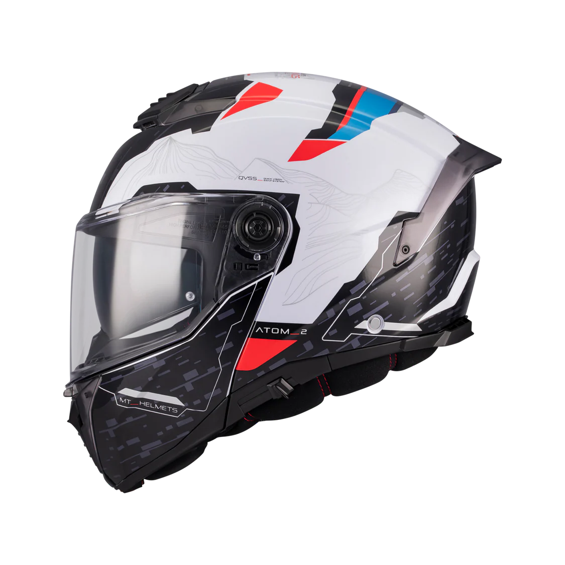CASQUE MT HELMETS ATOM 2 SV HIGHLANDS A7 BRILLANT