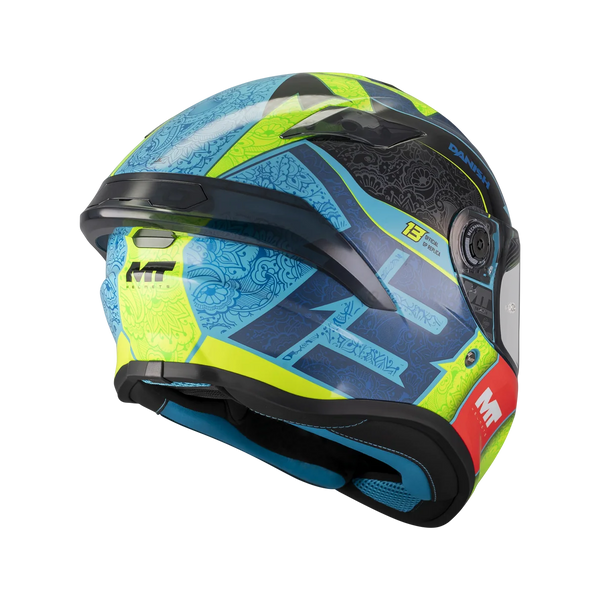 CASQUE MT HELMETS TARGO S DANISH 26 BRASIL C3 GLOSS