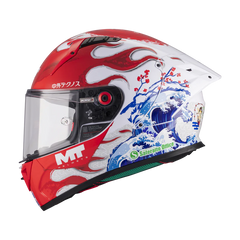 CASQUE MT HELMETS KRE + S YAMANAKA 2025 A5 BRILLANT