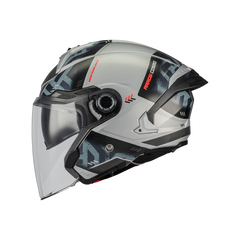 CASQUE MT HELMETS COSMO SV ARROW C2 BRILLANT