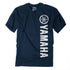 TEE SHIRT YAMAHA VERTICAL NAVY FACTORY EFFEX
