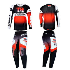 TENUE MOTO CROSS TIGER POUR ENFANT ROUGE