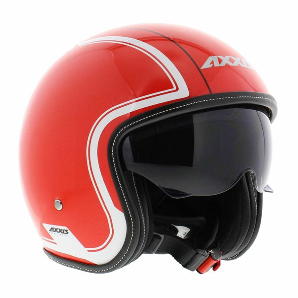 CASQUE AXXIS OF507SV HORNET SV ROYAL A5 PEARL GLOSS RED