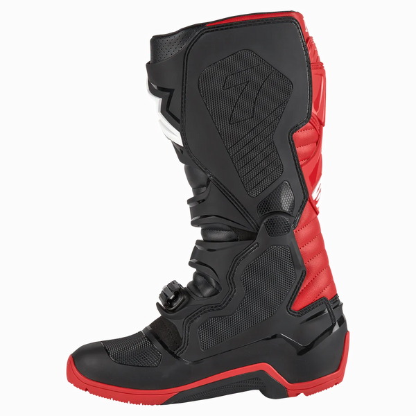 BOTTES ALPINESTARS TECH 7 HONDA ENDURO DS BLACK BRIGHT RED 2012723 1303