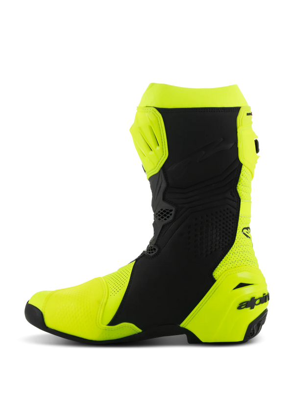 BOTTES ALPINESTARS  SUPERTECH R VENTED YELLOW FLUO BLACK