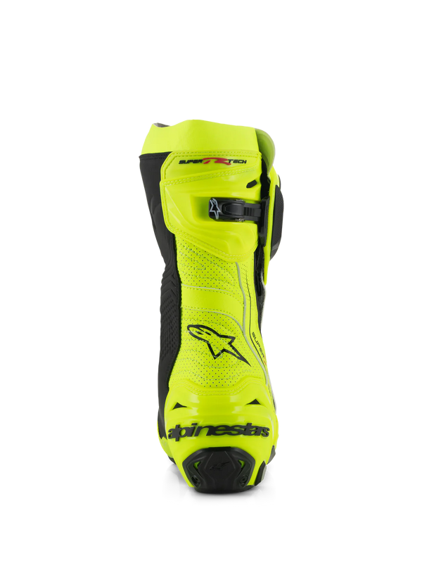 BOTTES ALPINESTARS  SUPERTECH R VENTED YELLOW FLUO BLACK
