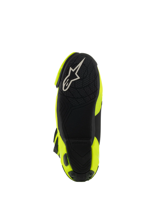 BOTTES ALPINESTARS  SUPERTECH R VENTED YELLOW FLUO BLACK