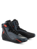 BOTTE ALPINESTARS FASTER-4 SHOES  BLACK GRAY RED FLUO