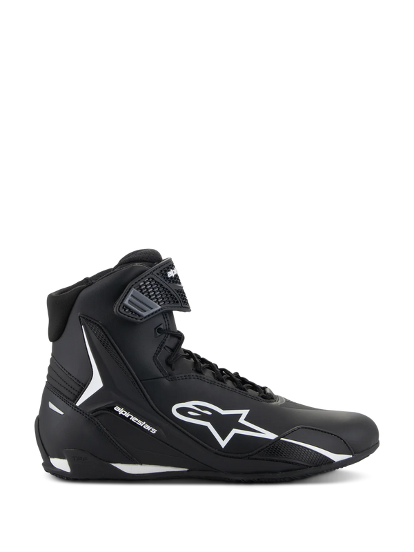 BOTTE ALPINESTARS FASTER-4 SHOES BLACK WHITE