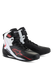 BOTTE ALPINESTARS FASTER-4 SHOES  BLACK WHITE RED 2510425-123-6