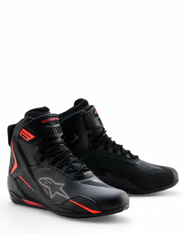 BOTTES ALPINESTARS FASTER-4 DS SHOES BK RIO RD RD FL ETANCHE