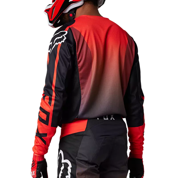 MAILLOT CROSS FOX RACING 180 LEED JERSEY FLUO/RED 29610-110 CROSS PROMO