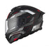 Casque Modulable MT Helmets Atom 2 SV Bast FU404SV  BAST D5 Noir Mat Rouge