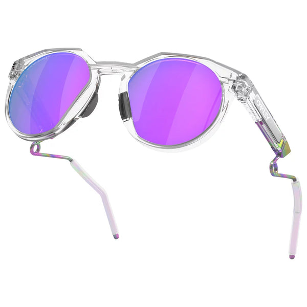 LUNETTE OAKLEY HSTN METAL MATTE CLEAR PRIZM VIOLET
