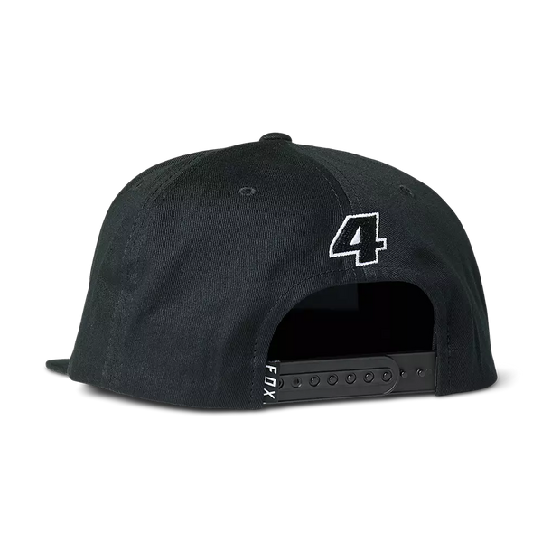 CASQUETTE FOX RACING GOAT SNAPBACK HAT BLACK 30505-001-OS