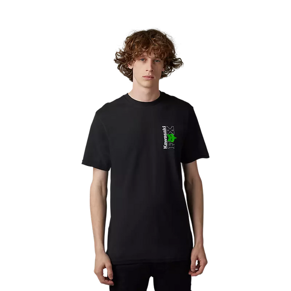 TEE-SHIRT FOX RACING X KAWI BLK 30529-001