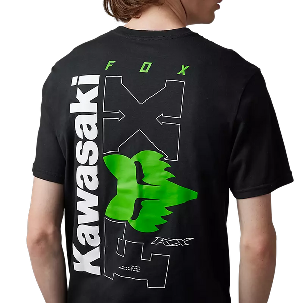 TEE-SHIRT FOX RACING X KAWI BLK 30529-001