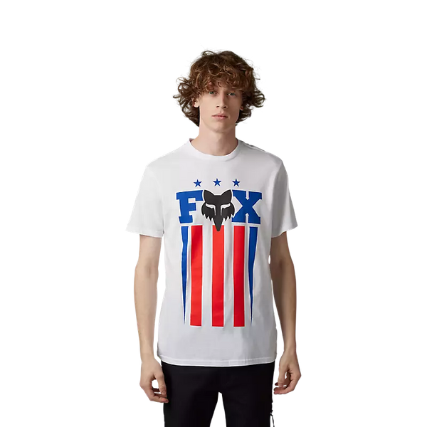 TEE-SHIRT FOX RACING PREMIUM UNITY RD /WHT 30537-190