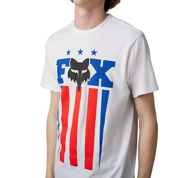 TEE-SHIRT FOX RACING PREMIUM UNITY RD /WHT 30537-190