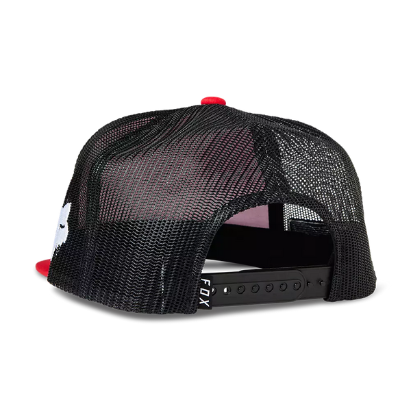 CASQUETTE FOX RACING FOX X HONDA SNAPBACK FLAME RED 30662-122-OS