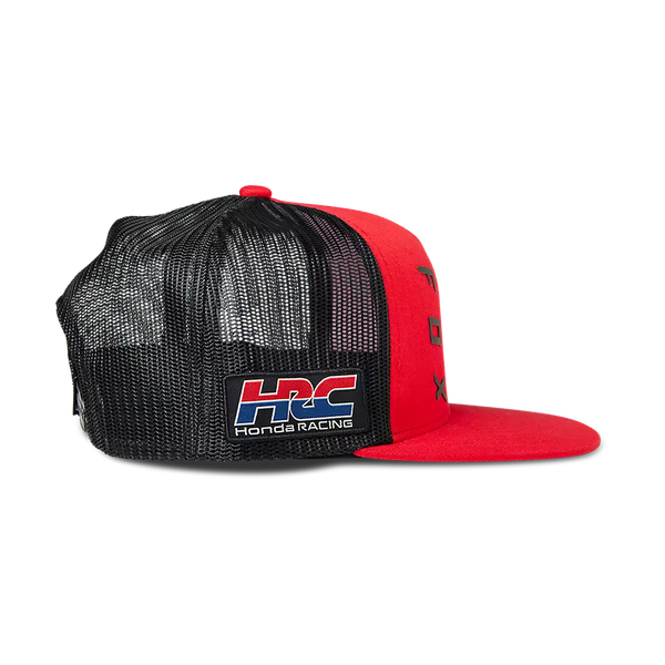 CASQUETTE FOX RACING FOX X HONDA SNAPBACK FLAME RED 30662-122-OS