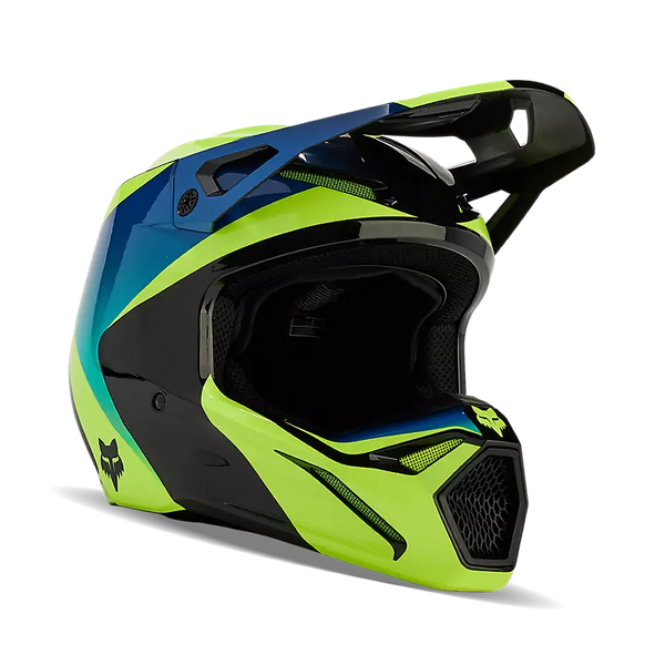 CASQUE CROSS FOX RACING   STREAK  HELMET  BLK YLW 31373-110