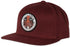 CASQUETTE SALTY CREW DEEP REACH 6 PANEL BURGUNDY 35035332