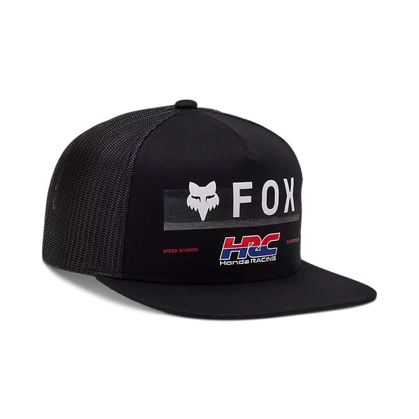 CASQUETTE FOX RACING X HONDA SNAPBACK HAT BLACK 32253-001