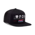 CASQUETTE FOX RACING X HONDA SNAPBACK HAT BLACK 32253-001