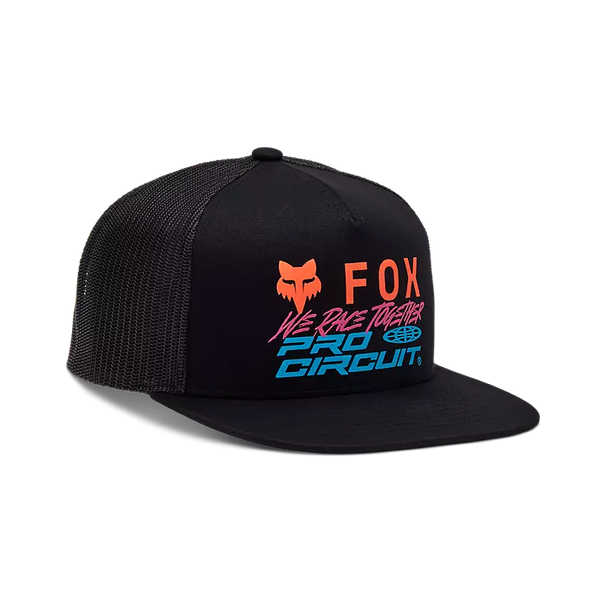 CASQUETTE FOX X PRO CIRCUIT  SNAPBACK HAT BLK 32255-001