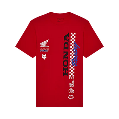 TEE SHIRT FOX HONDA SS TEE RED 33422 003